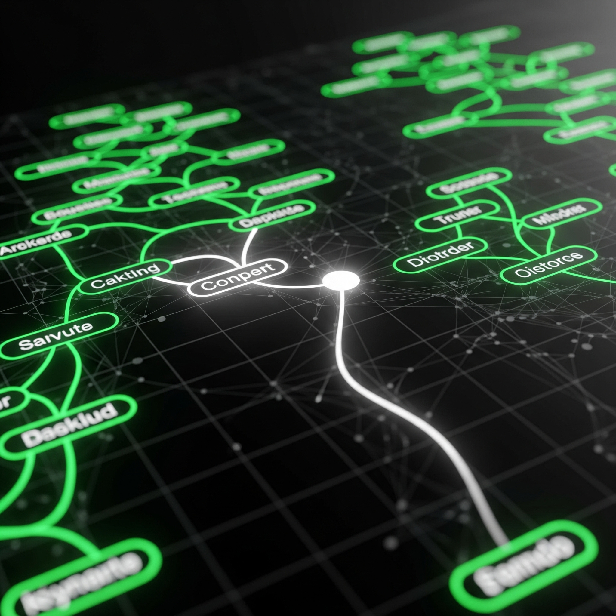 Graph network representing causal discovery